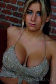 Chesty Amateur Lady In A Little Top